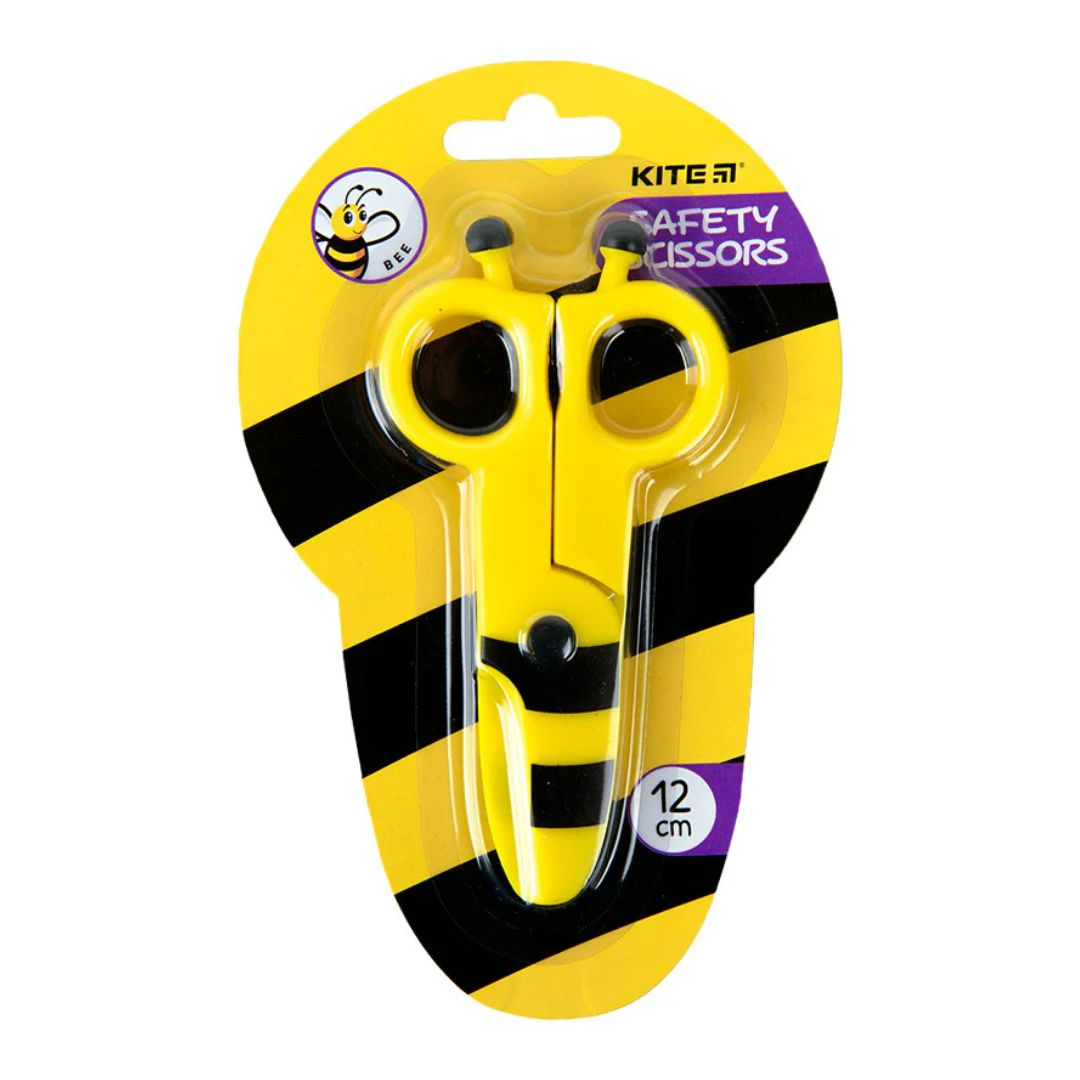 Ножиці дитячі безпечні Bee, 12 см. KITE 22-008-01