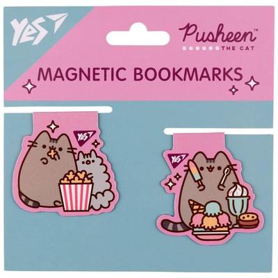 Закладки магнітні 2шт. Pusheen candy. Yes 708105