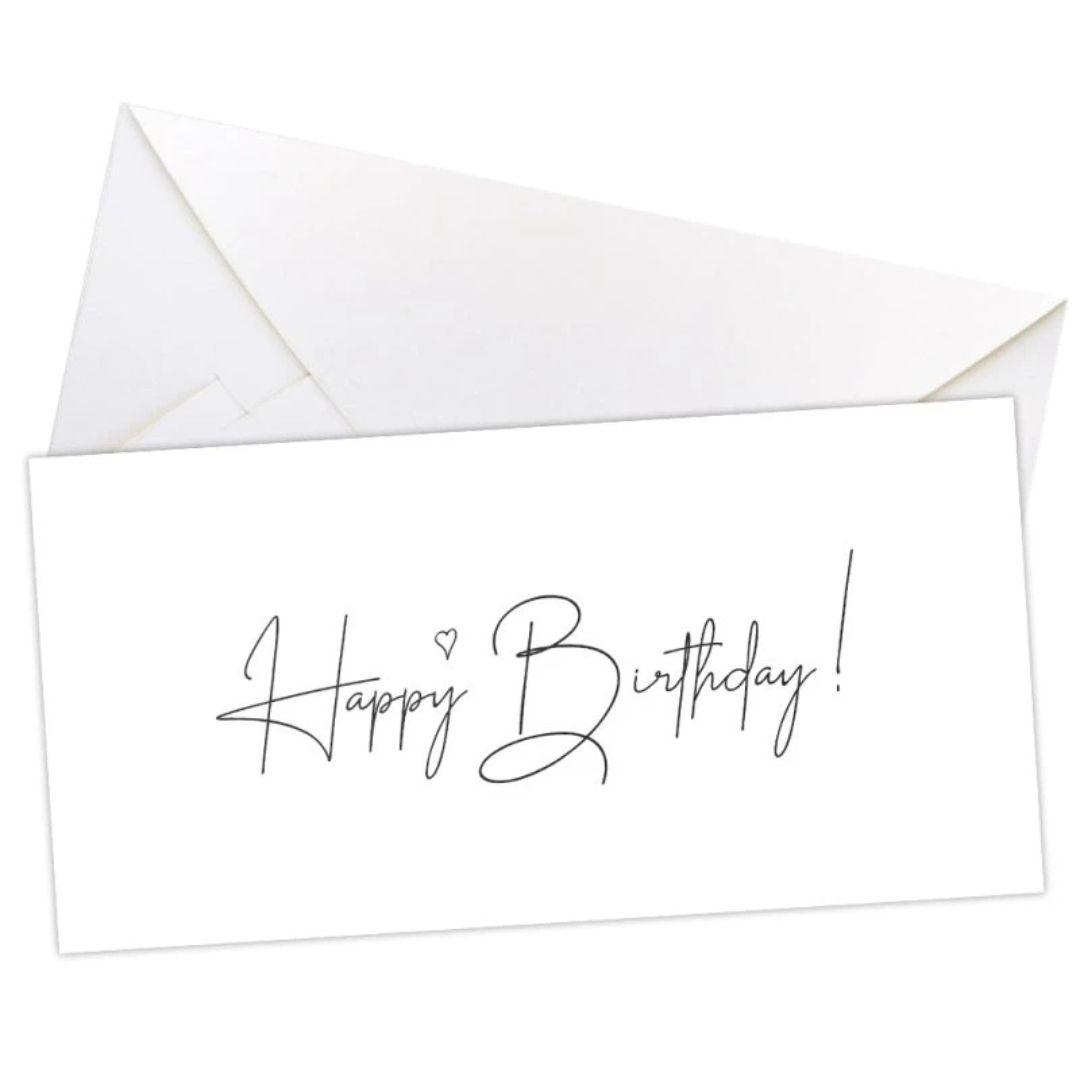 Листівка-конверт для грошей. Happy Birthay. СвятоБум 8980
