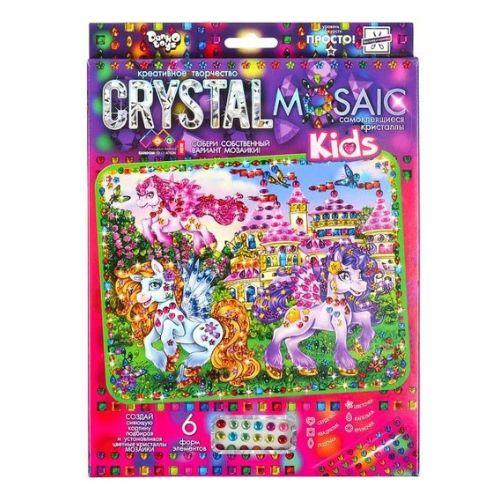 Алмазная живопись CRYSTAL MOSAIK KIDS. А4. Пони. Данко Тойс. 01-04
