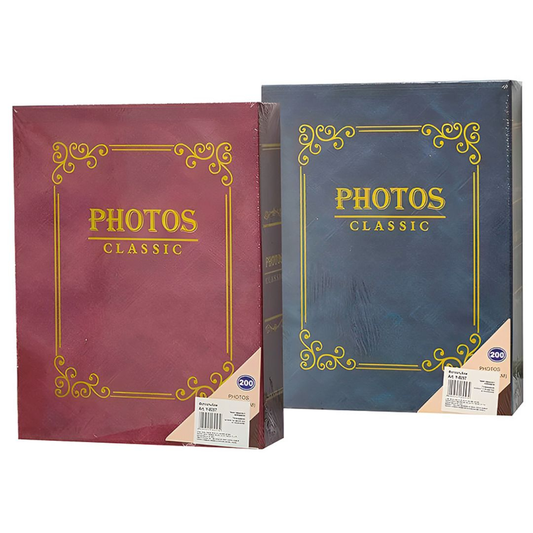 Фотоальбом на 200 фото 13х18см. у кор-ці. КБ 8257