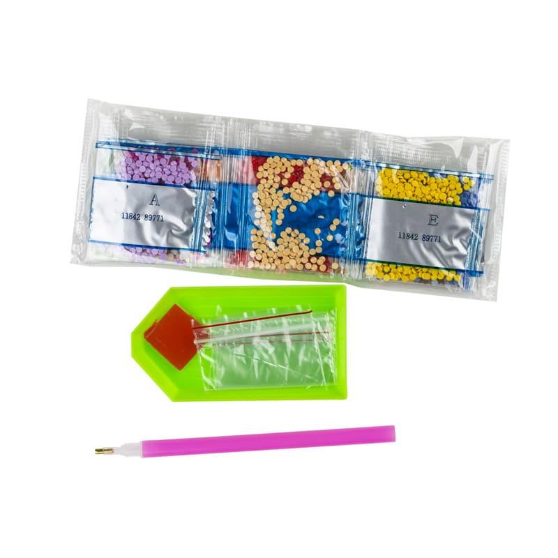 Діамантова мозаїка 15*15см. Сова. Centrum 89766
