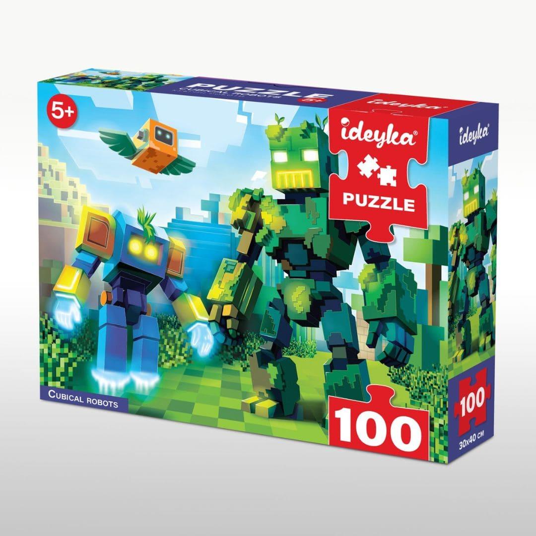 Пазл на 100 елем. Кубічні роботи. Ідейка 100-008