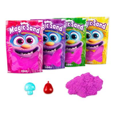 Кінетичний пісок 200г. Magic sand. фіолетовий. Стратег 39401-4
