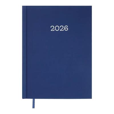 Блокнот діловий А5 датований MONOCHROME 2026. синій. ВUROMAX 2160-02