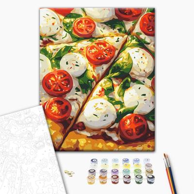 Картина по номерах. Італійська піца. 40х50см. Brushme 54442