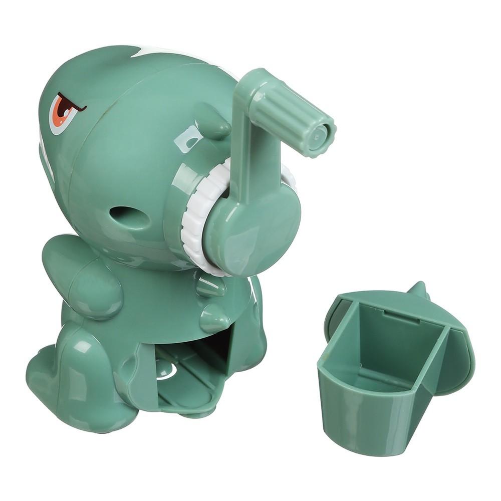 Точилка механічна зелена Dino. ZIBI 5507