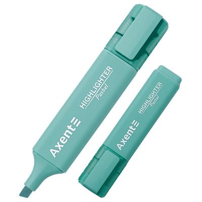 Маркер текстовий пастель бірюзовий Higlihter. Axent 2537-09