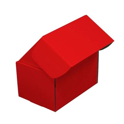 Коробка картонна самозбірна 17х12х10см. червона 6904