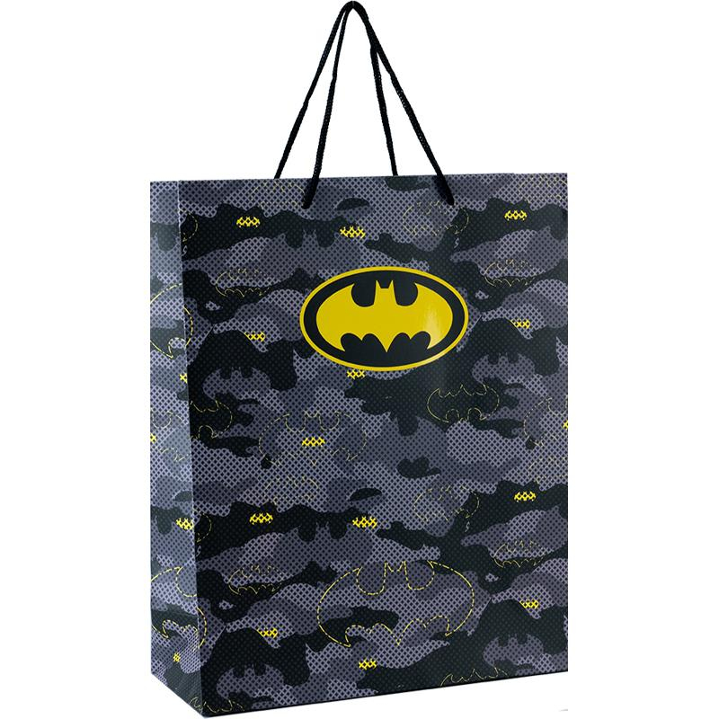 Пакет подарунковий Batman 26*32*10. KITE DC24-266