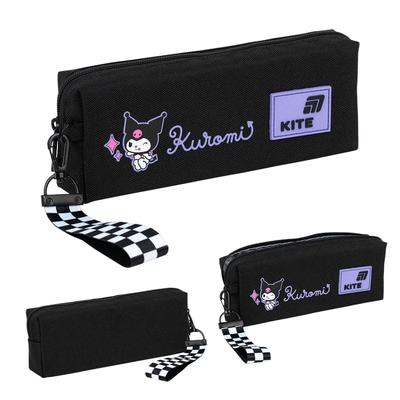 Пенал - косметичка тканевий на 1 відділення. Kuromi. KITE 26-642-2