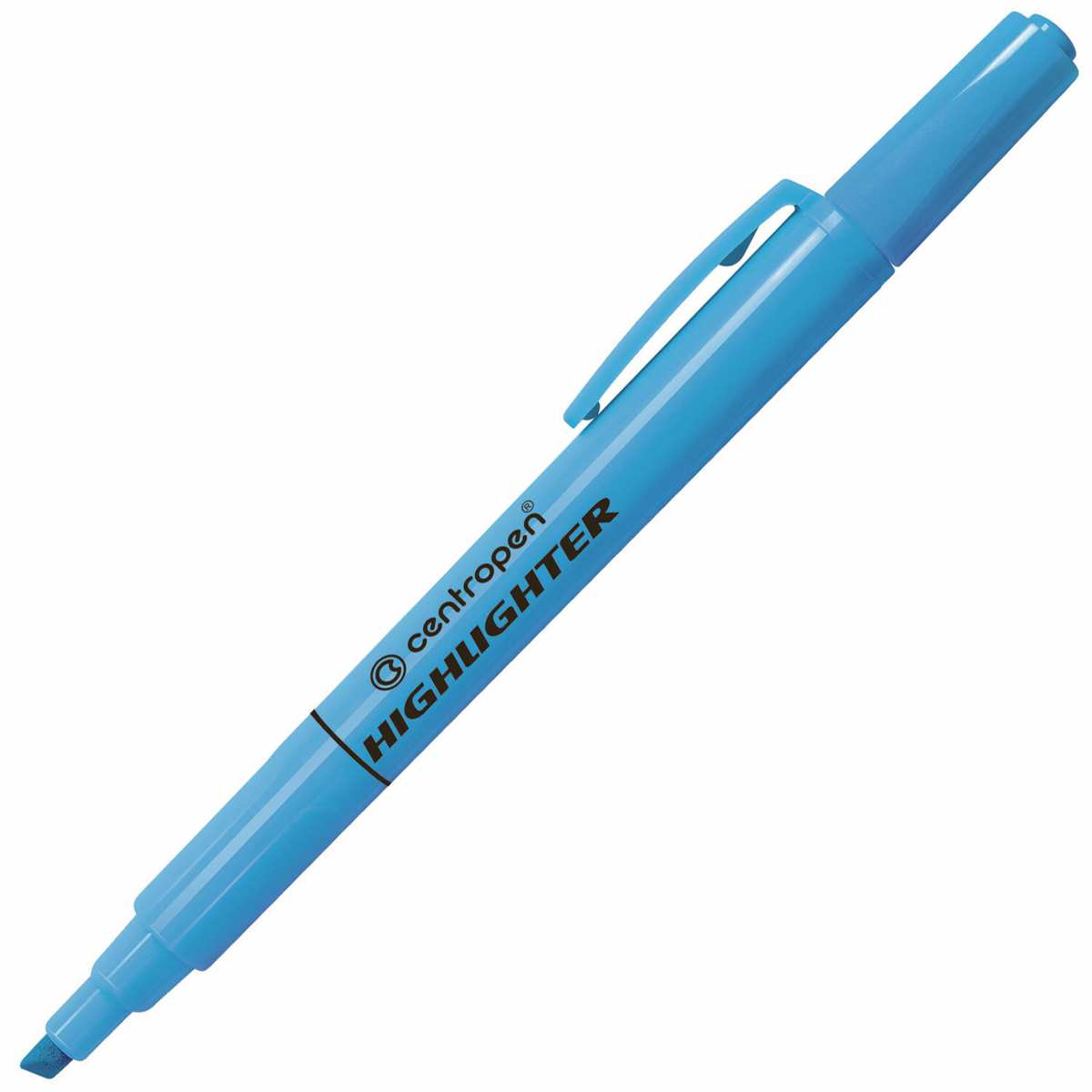 Маркер текстовий блакитний Highlighter3,5мм Centropen. 8722