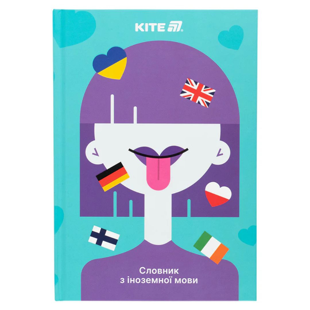 Словник з іноземної мови 60арк. Girl. KITE 25-407-1