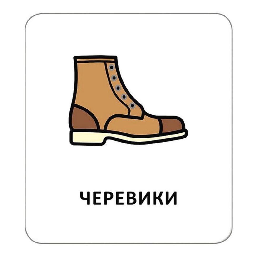 Картки з піктограмами. Одяг взуття та аксесуари. Кенгуру 1914006