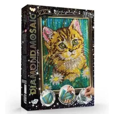 Алмазная живопись DIAOMD MOSAIC. Кошка. Данко Тойс. 02-06