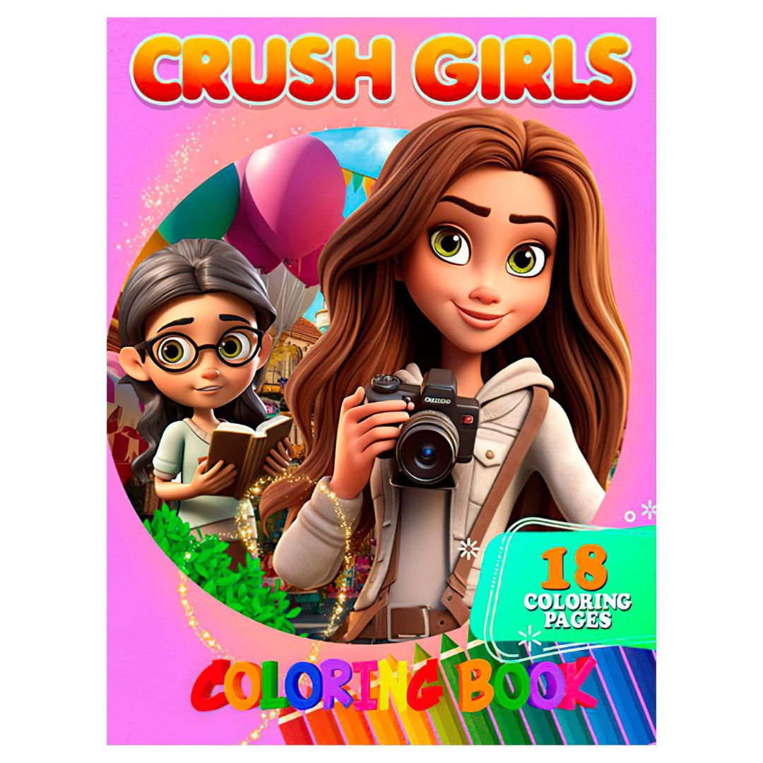 Розмальовка Crush girls 18стор. Джамбі 05122408