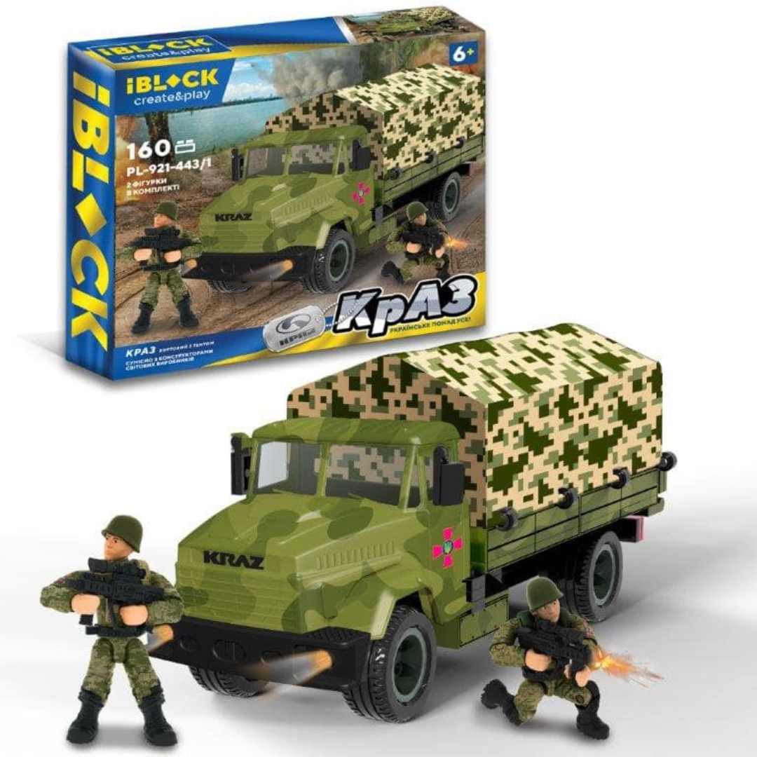 Конструктор Армія. Краз. 160дет. iblock 2012