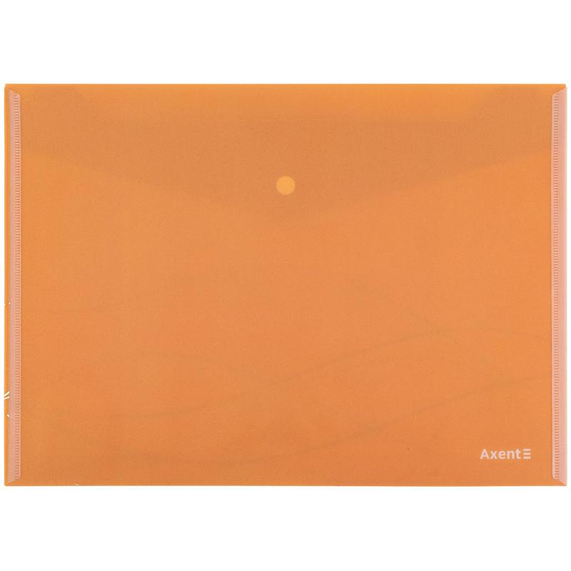 Папка-конверт на кнопці А4 пластикова Axent. Waves-1 1495-40