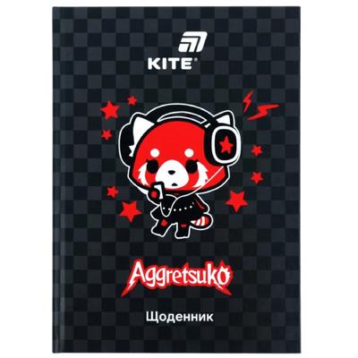 Щоденник шкільний Aggretsuko B5. тверда обкл. Kite 26-262