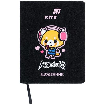 Щоденник шкільний Aggretsuko А5. тверда обкл. Kite 26-264