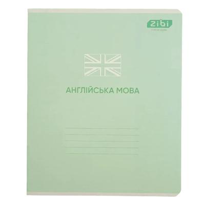 Зошит А5. 48 аркушів. Клітинка. Англійська мова. Предметний. Pastel. Zibi 1701-17