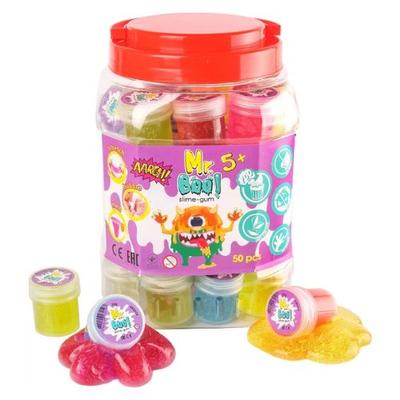 Лизун-антистрес 20гр. гліттер Mr.Boo 80024