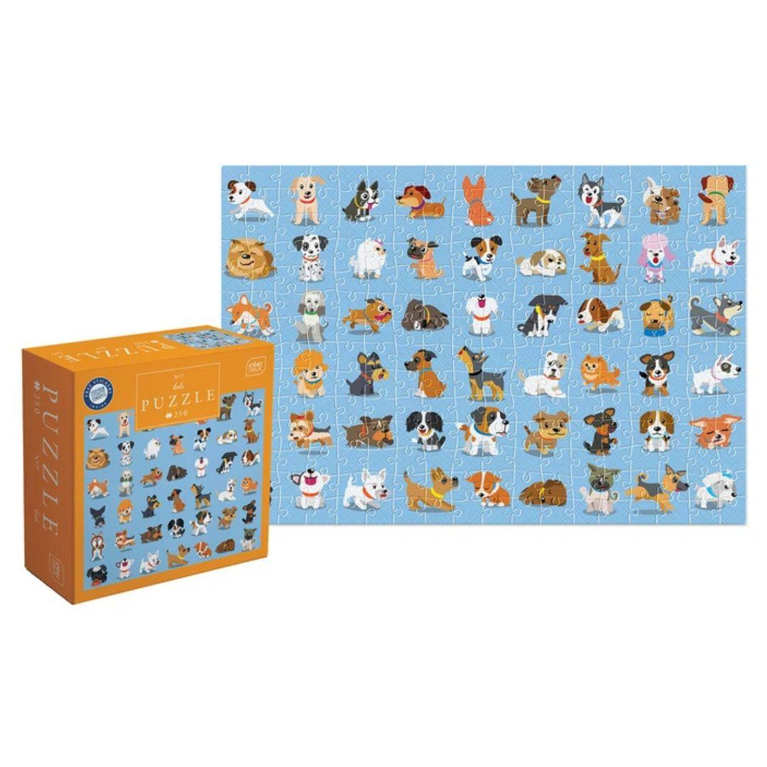 Пазл на 250 елем. Kids 7 Dogs. Inter Druk 8980