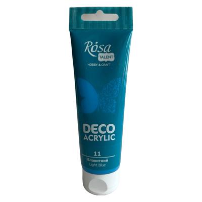 Фарба акрилова Блакитна №11 75 мл DECO Роса 11