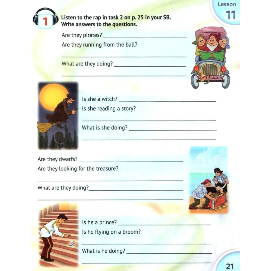 Англійська мова 4 клас. Робочий зошит+тести. English with Smiling Sam. Карпюк. Лібра Терра 1189