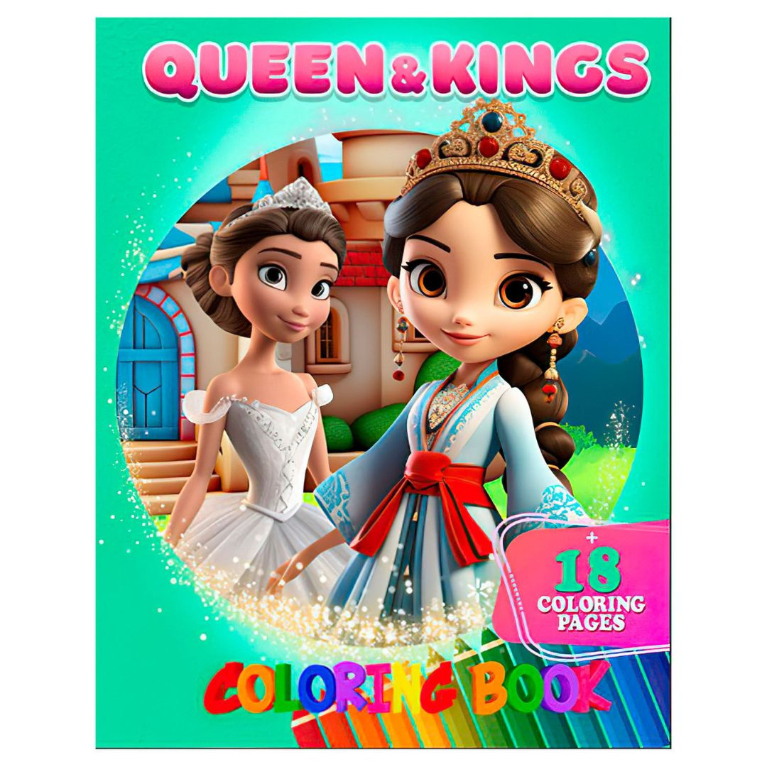 Розмальовка Queen kings 18стор. Джамбі 05122402