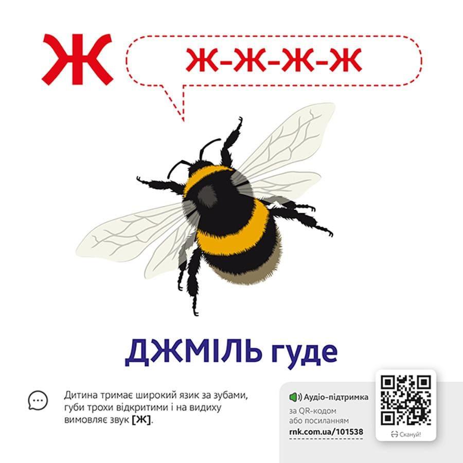 Звуконаслідування 30 зображень. Абетка. Кенгуру 1662001