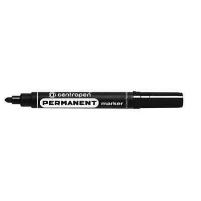 Маркер перманентний 2,5 мм круглий чорний. Centropen 8566