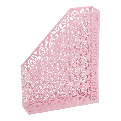 Лоток вертикальний Rose pastel. 318х248х75мм. металевий. рожевий. ВМ 6261-10