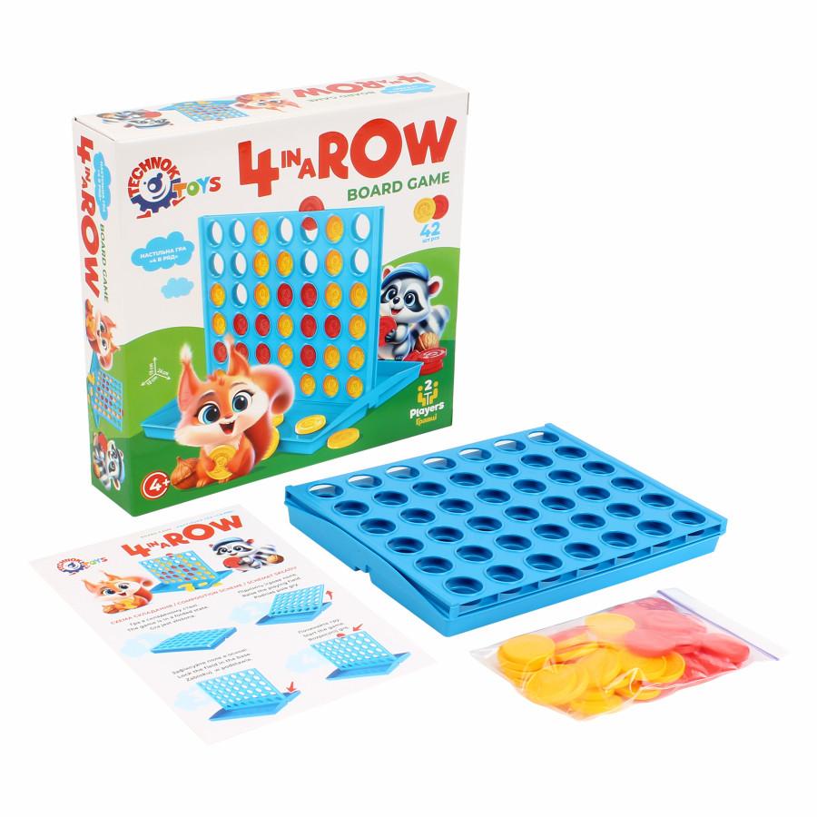 Настільна гра 4 в ряд. TechnokToys 9734