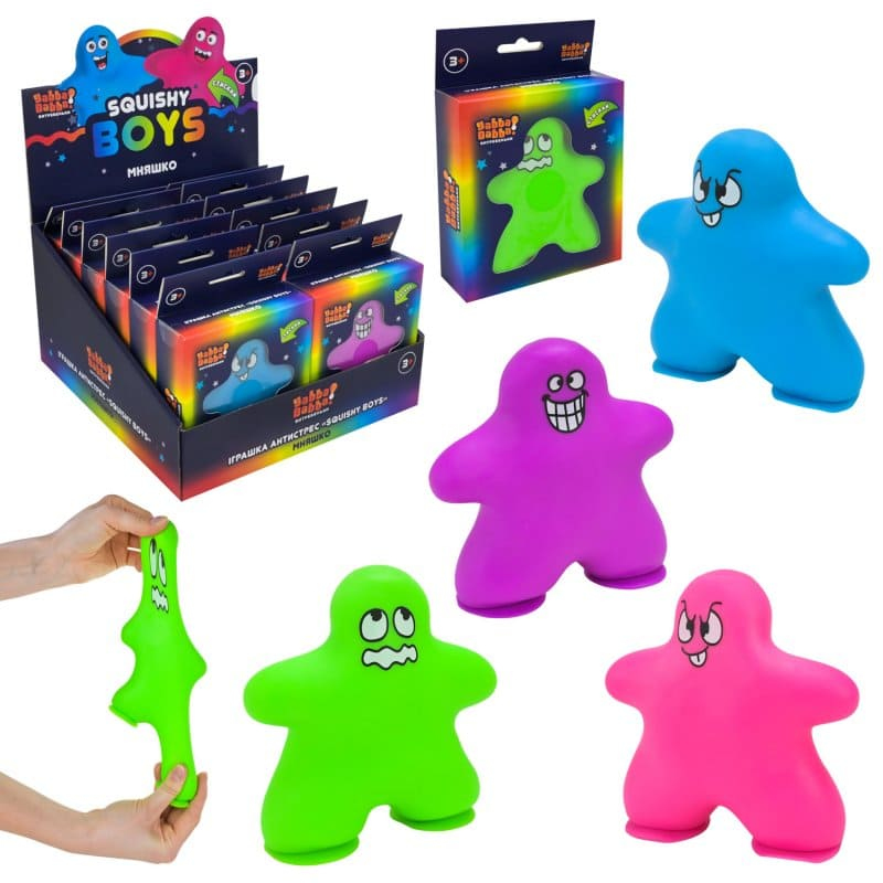 Сквіш-антистрес Sqoushy bear 10см. YabbaDabba 2552