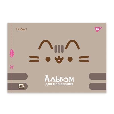 Альбом для малювання А4 28 аркушів Pusheen The cat YES 130590