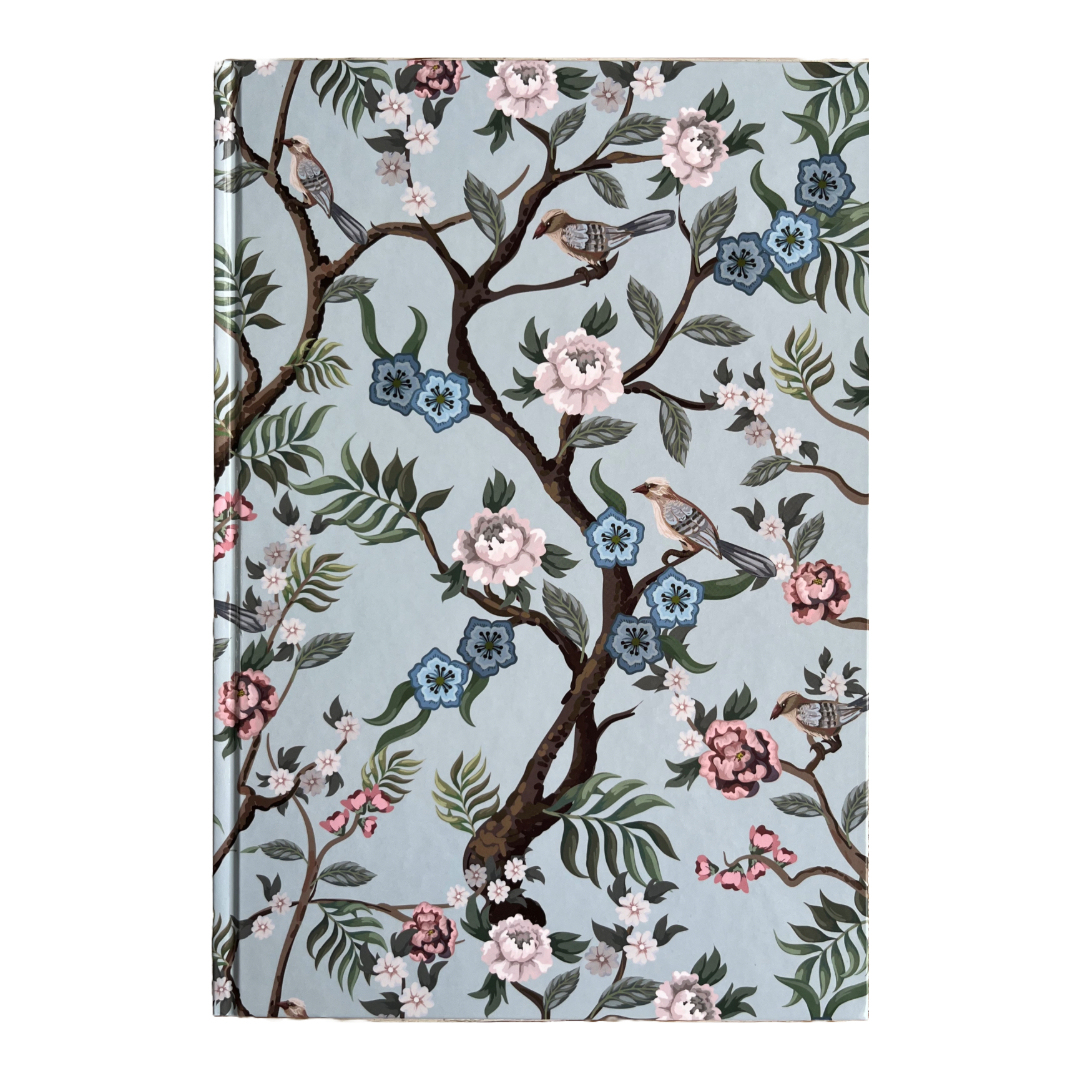 Зошит  А4 96арк. клітинка, офсет т/обкл, Birds&Flowers-3. Axent 8422-570
