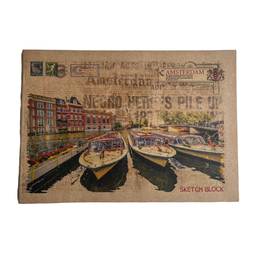Альбом для малювання А4 24арк. 120г/м. Перфорація. Скоба. Графіка 4224