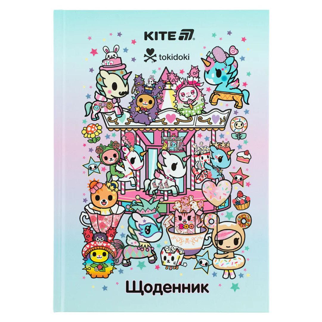Щоденник шкільний Tokidoki B5. тверда обкл. Kite 25-262
