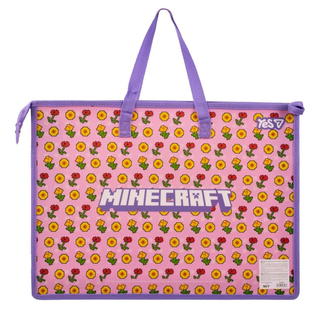 Папка-портфель з ручками А3. Minecraft bees. YES 492358
