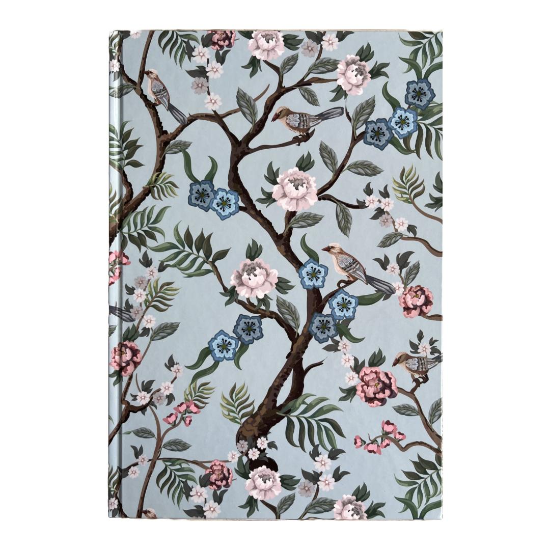 Зошит  А4 96арк. клітинка, офсет т/обкл, Birds&Flowers-3. Axent 8422-570