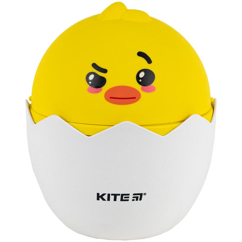 Настільний контейнер для сміття жовтий. Kite. 24-009-3