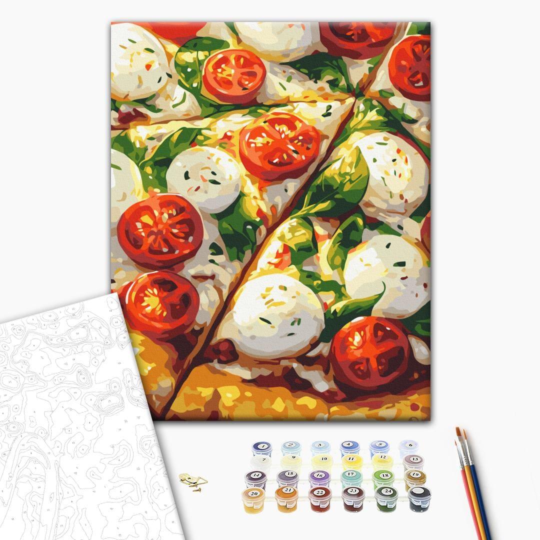 Картина по номерах. Італійська піца. 40х50см. Brushme 54442