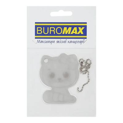 Наклейка світловідбиваюча-флікер. Кошеня. BUROMAX 9700