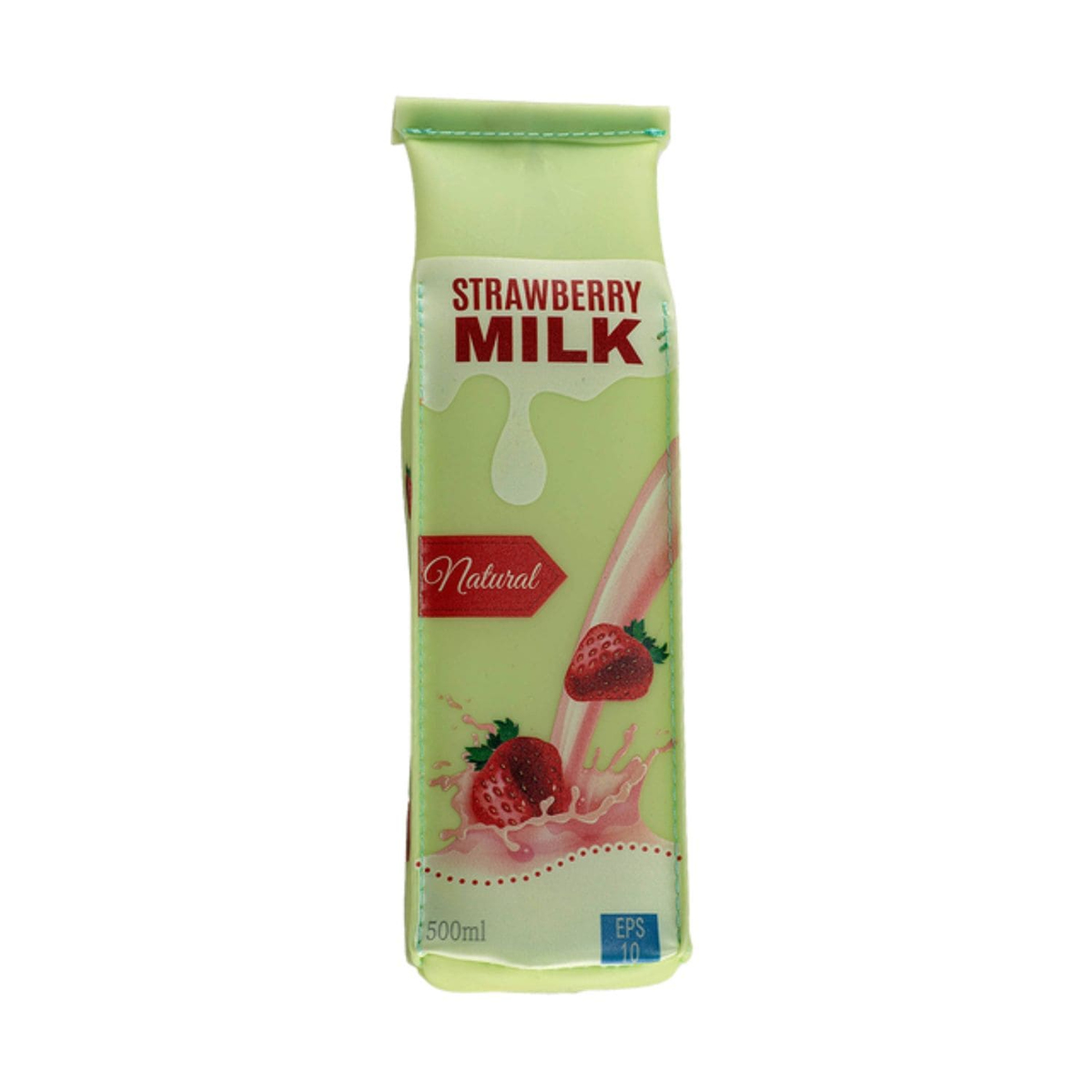 Пенал-косметичка тканевий на 1 відділення. Milk салатовий. Zibi 20.0003-15