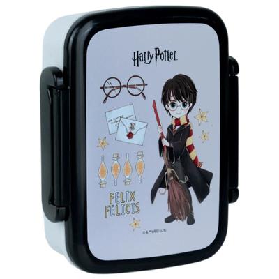 Ланчбокс 420мл. сірий з перегородкою. Harry Potter. Kite 26-160