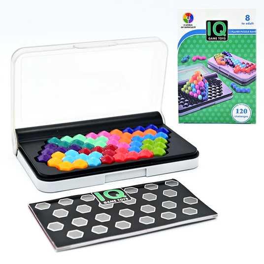 Логічна гра IQ game toys хрестик нолик, 120рівнів. 8+.МТ 0334 СЛА-01