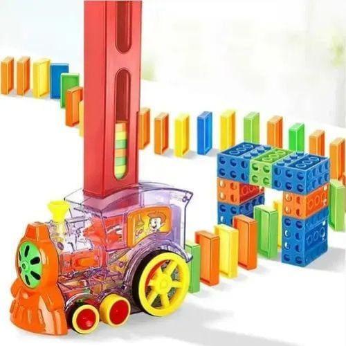Поїзд з доміно. Domino train. Yalongfa 918