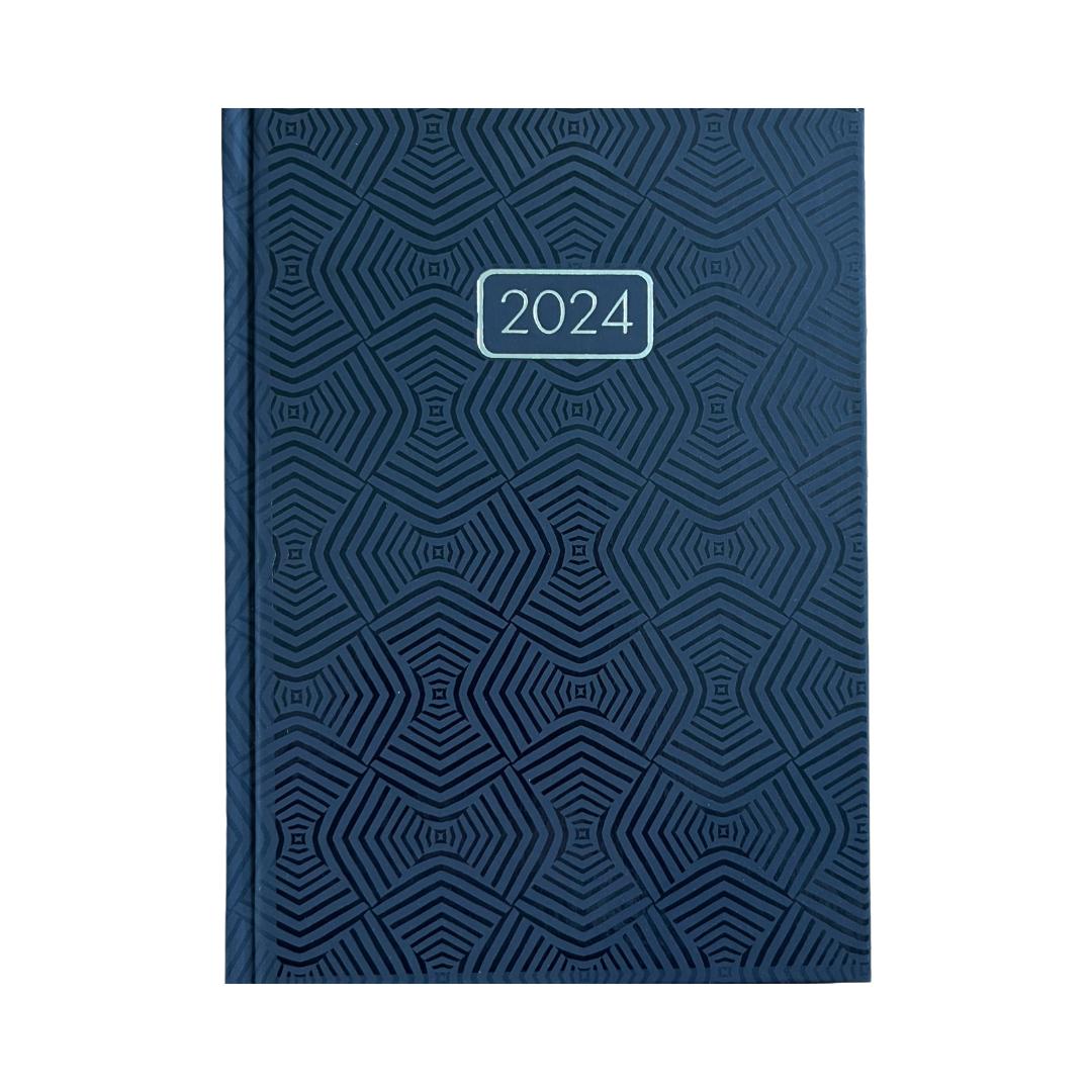 УЦІНКА 2024. Блокнот діловий А5 336л. лінія, датований. VELVET чорний. ВМ. 2163-01