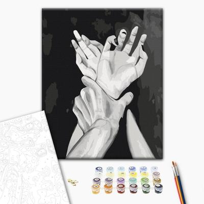 Картина по номерах. Мова тіла. 48х60см. Brushme 53860